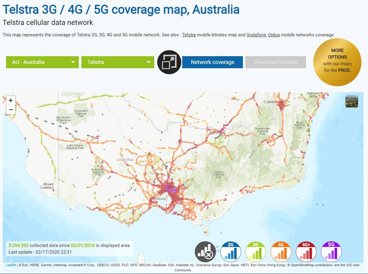 5 G Range