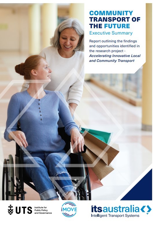 Community Transport of the Future Report Cover screenshot