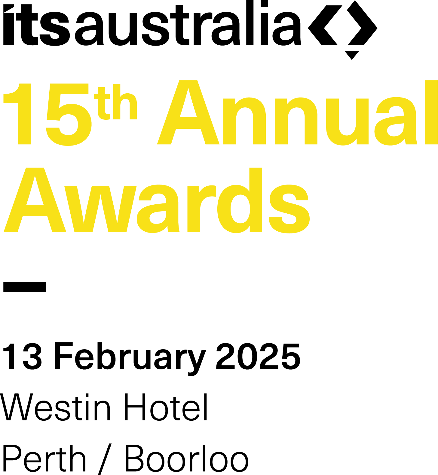 ITSA 15th Awards RGB A Positive White Bground Black Yellow Logo2