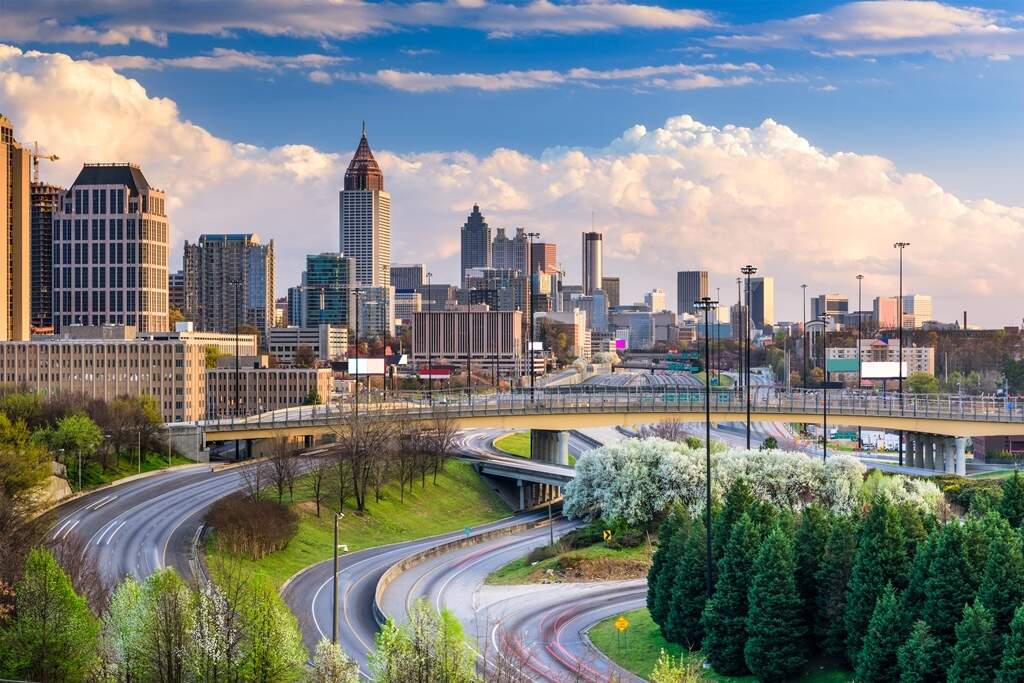 Atlanta skyline LR