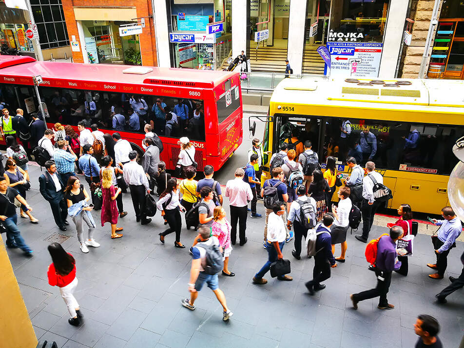 Sydney Bus Passengers Hero