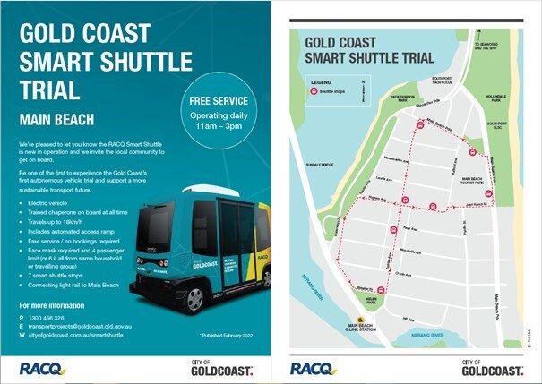 Autonomous Vehicle Shuttle Trial 3