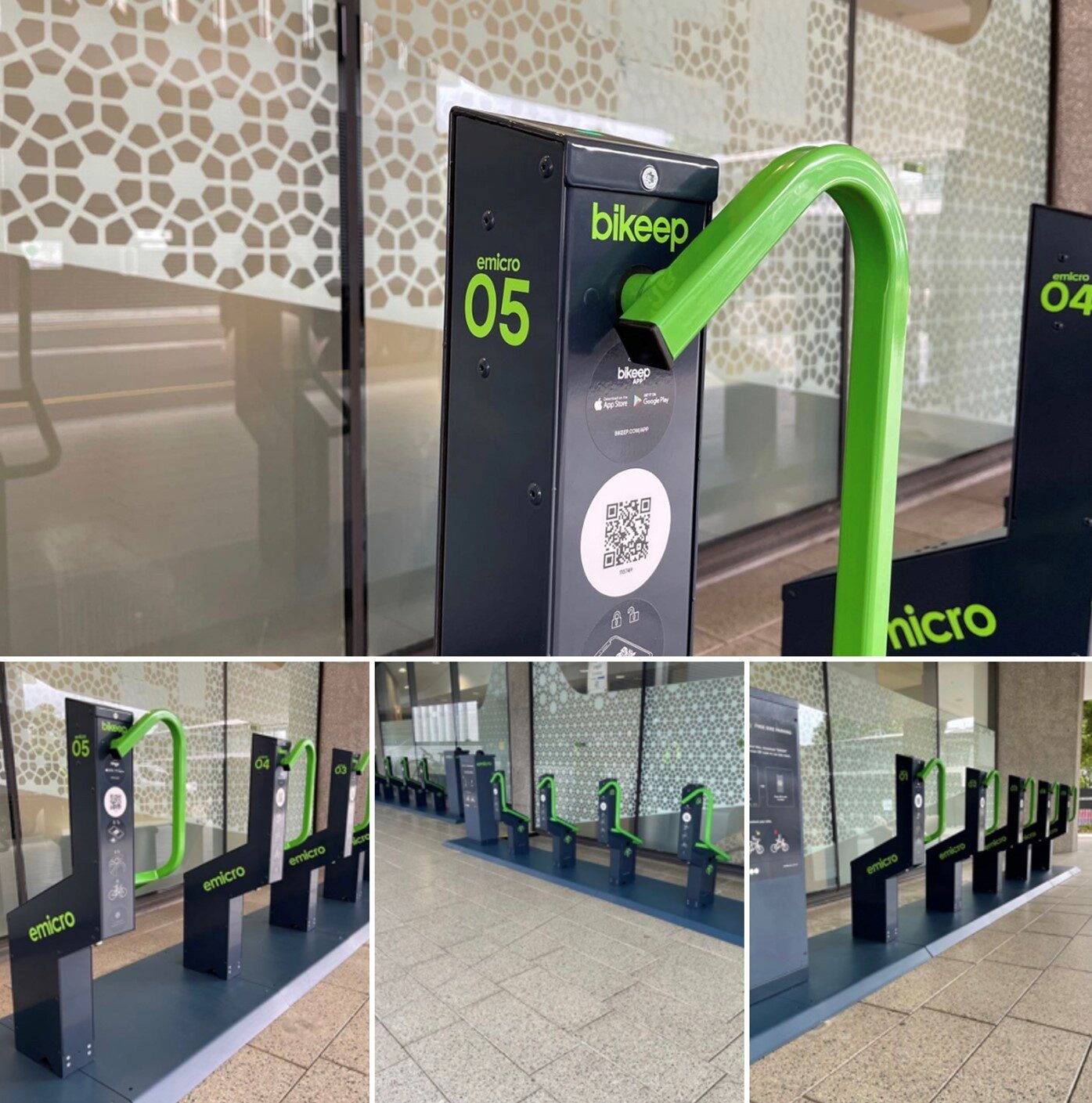 Smart bike parking infrastructure 2